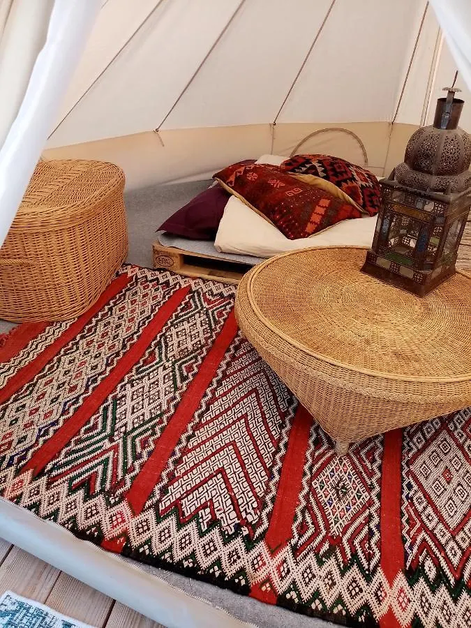 Ecolodge De La Ferme Du Chant De Cailloux Die Luxury tent
